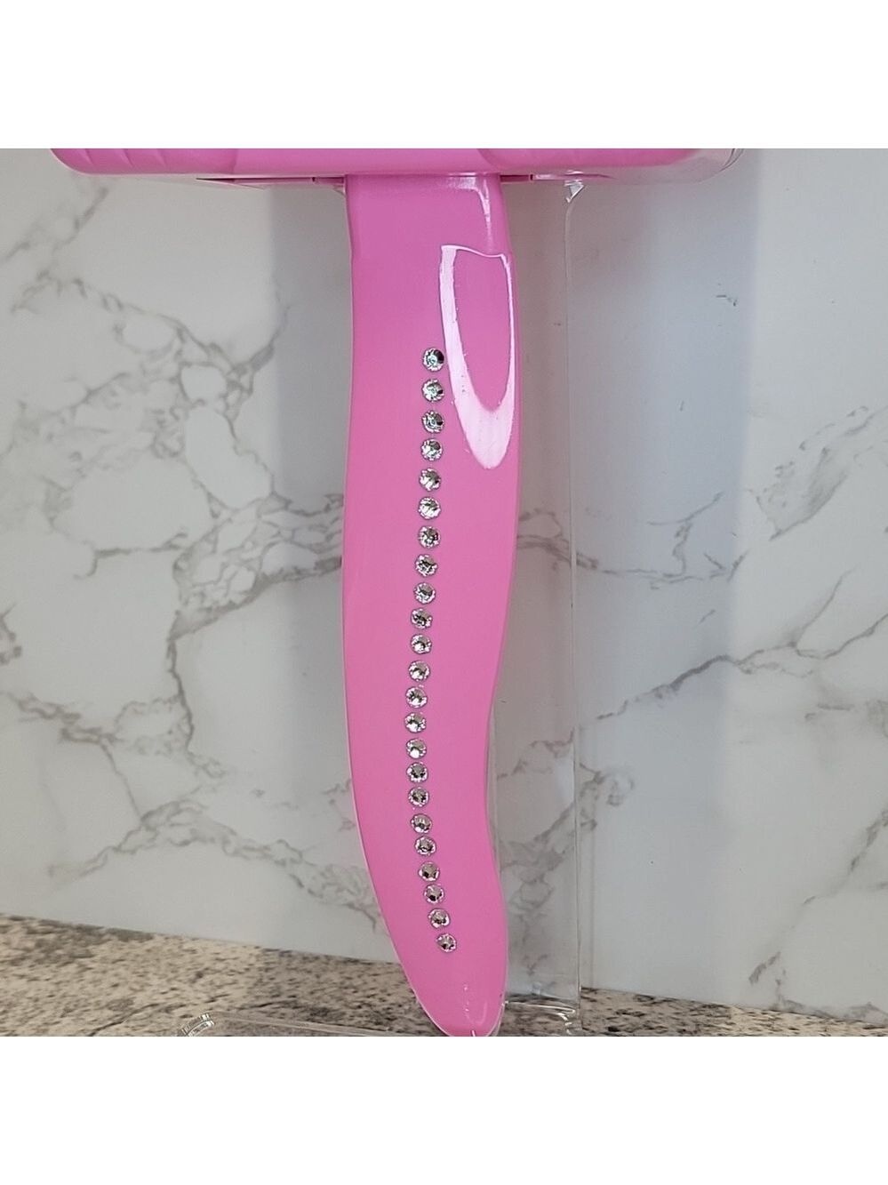 Jeweled Flamingo Pink Kit-Cat Klock clock SUPER RARE - Picture 9 of 9
